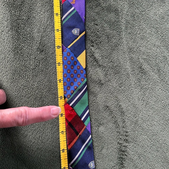 J. Crew Multicolor Plaid Belt with Tortoise Buckle See Pictures and Read S/M 40” - Picture 13 of 16